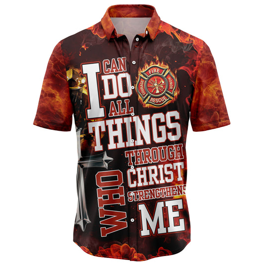 Firefighter Can Do Thing D2307 Hawaiian Shirt