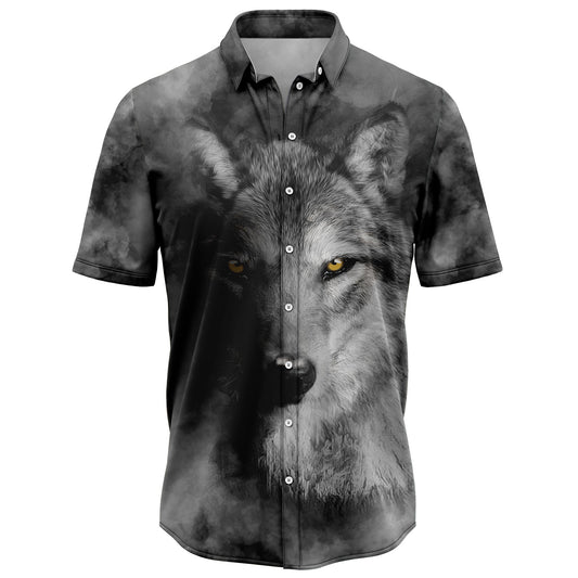 Wolf Code and Tropical D2307 Hawaiian Shirt