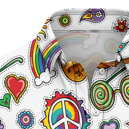 Amazing Hippie Ukulele H107201 Hawaiian Shirt