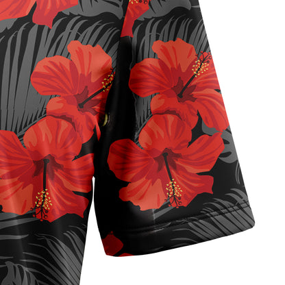 Black Cat H107021 Hawaiian Shirt