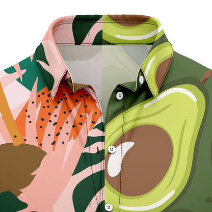Avocado Jungle T1007 Hawaiian Shirt