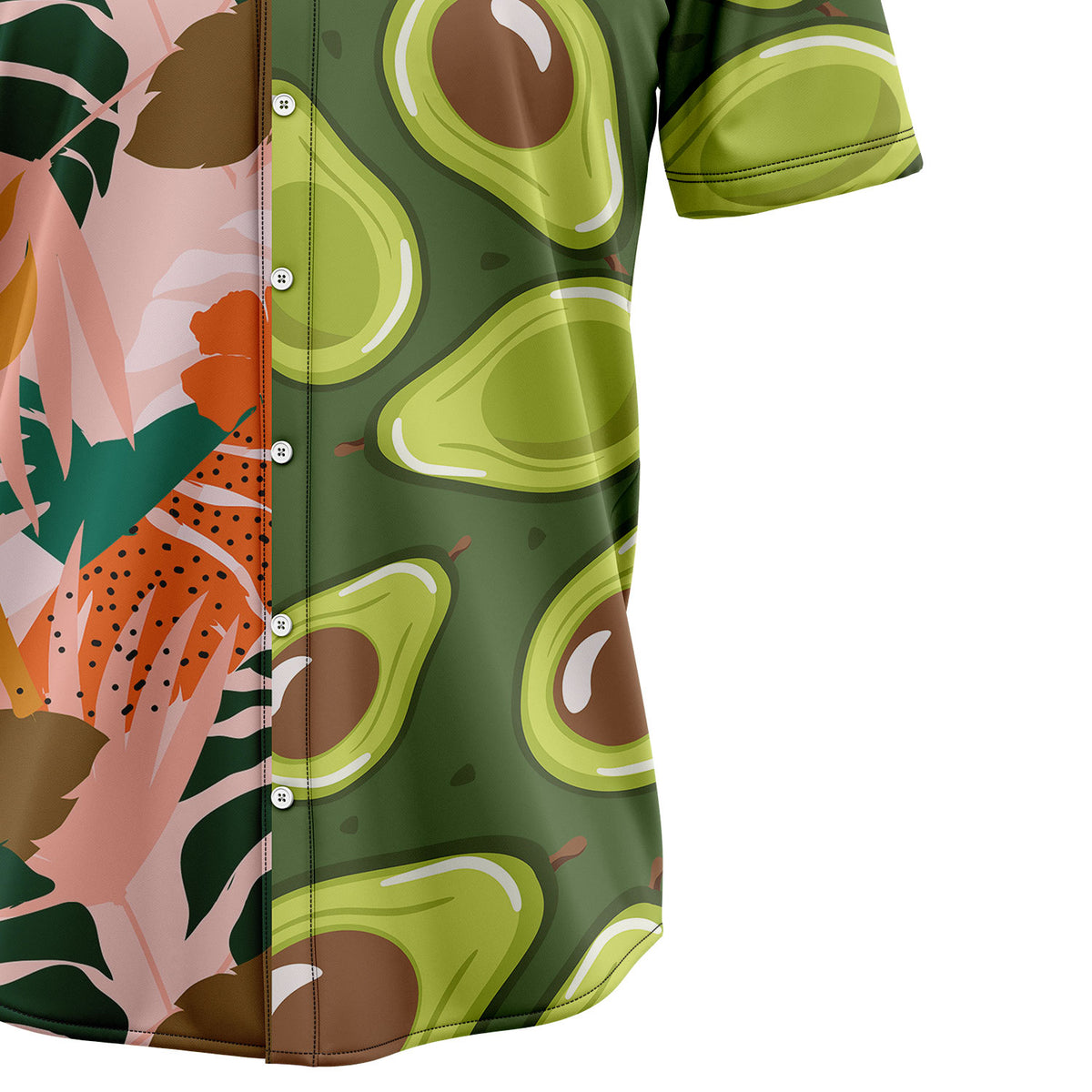 Avocado Jungle T1007 Hawaiian Shirt