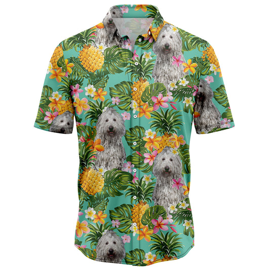 Tropical Pineapple Komondor H97091 Hawaiian Shirt