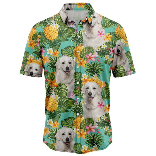 Tropical Pineapple Kuvasz H97087 Hawaiian Shirt