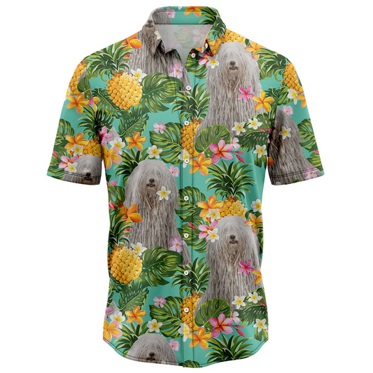 Tropical Pineapple Puli H97079 Hawaiian Shirt