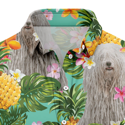 Tropical Pineapple Puli H97079 Hawaiian Shirt