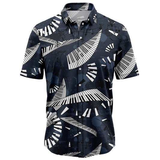 Piano Flying T1007 Hawaiian Shirt