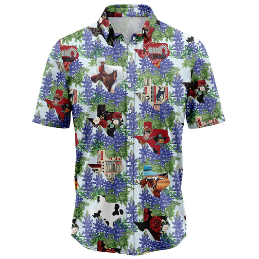 Texas Things Bluebonnet G5710 Hawaiian Shirt