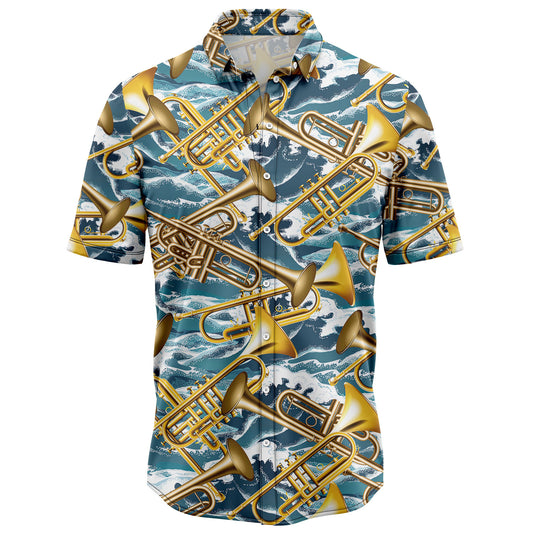 Trumpet For Summer G5710 Hawaiian Shirt