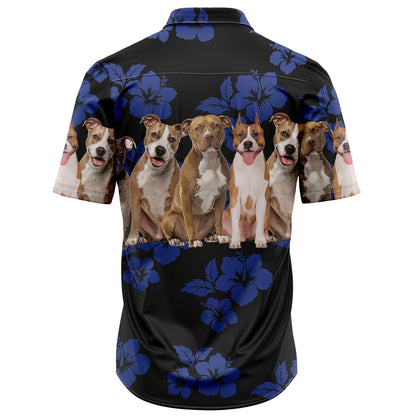 Awesome American Staffordshire Terrier TG5721 Hawaiian Shirt