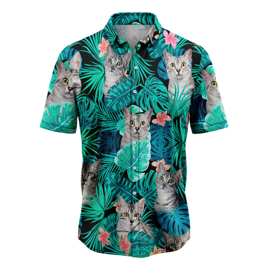 Custom Photo Cat Tropical T0207 Hawaiian Shirt