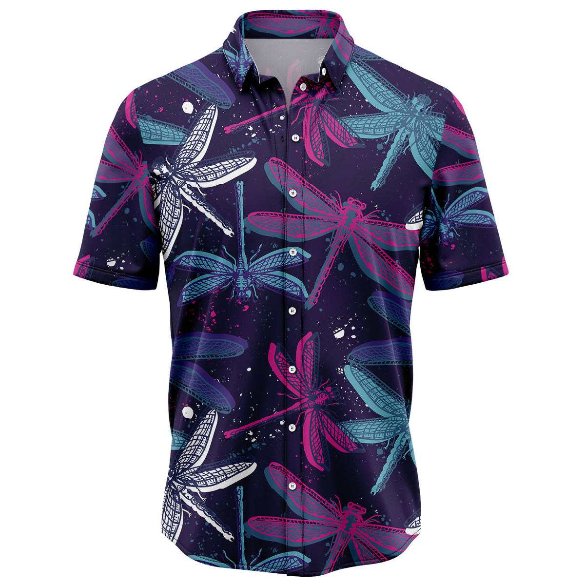 Dragonfly Colorful TY2007 Hawaiian Shirt