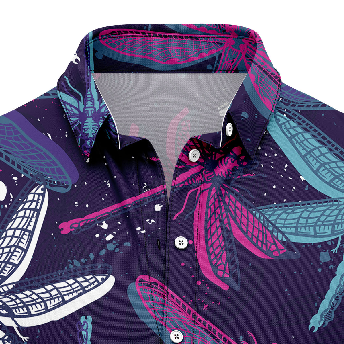 Dragonfly Colorful TY2007 Hawaiian Shirt