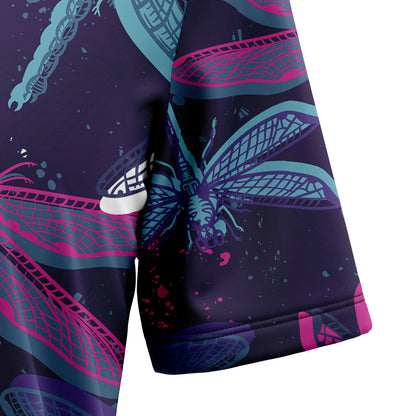 Dragonfly Colorful TY2007 Hawaiian Shirt