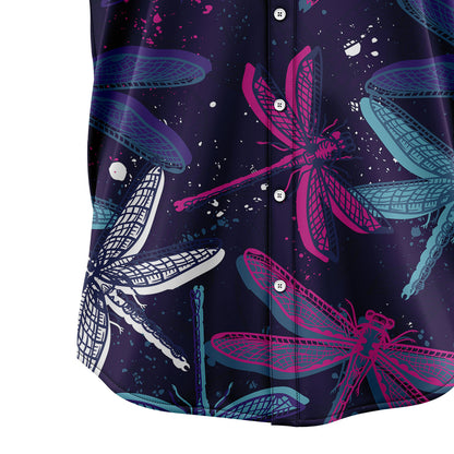 Dragonfly Colorful TY2007 Hawaiian Shirt