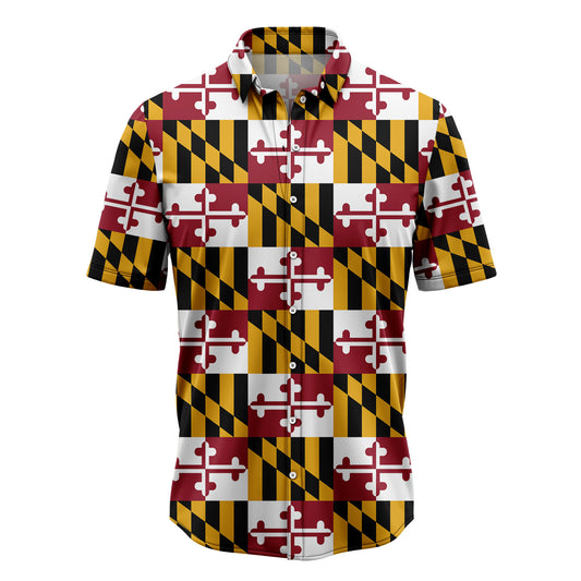 Maryland Flag TG5721 Hawaiian Shirt