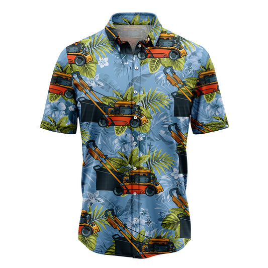 Lawn Mower Tropical G5714 Hawaiian Shirt