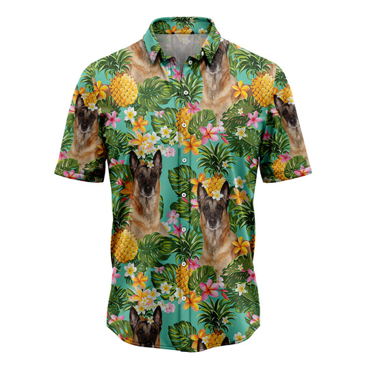Tropical Pineapple Belgian Malinois H77041 Hawaiian Shirt