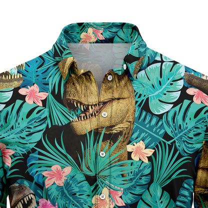 T-rex Tropical T0607 Hawaiian Shirt