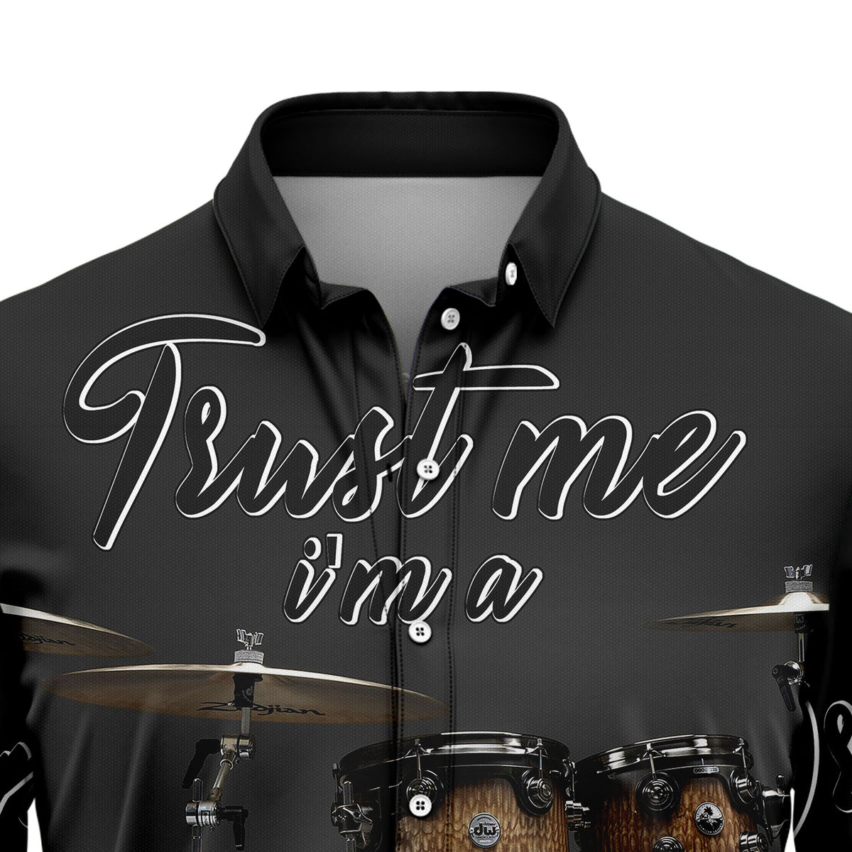 Drums Trust Me TY2807 Hawaiian Shirt