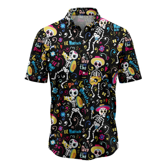 Dancing Day Of The Dead G5723 Hawaiian Shirt