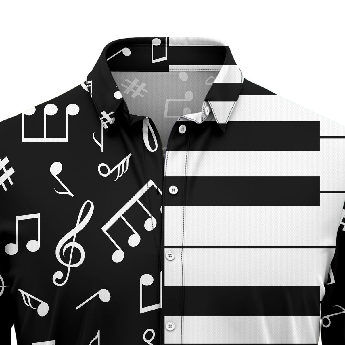 Piano Music Notes TY2007 Hawaiian Shirt