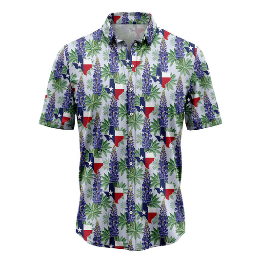 Texas Bluebonnet Flag H107023 Hawaiian Shirt