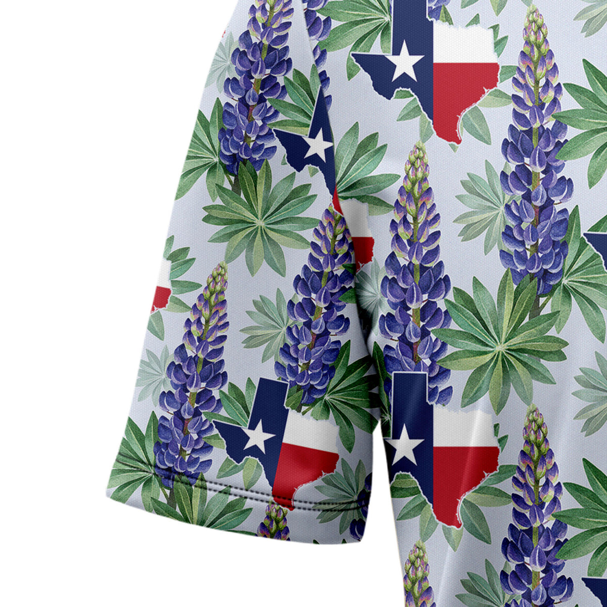 Texas Bluebonnet Flag H107023 Hawaiian Shirt
