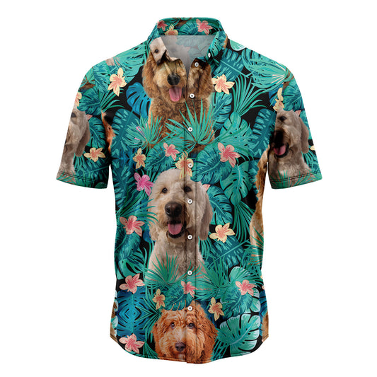 Goldendoodle Tropical T0207 Hawaiian Shirt