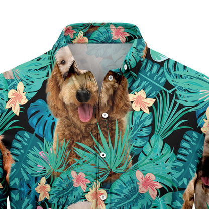 Goldendoodle Tropical T0207 Hawaiian Shirt