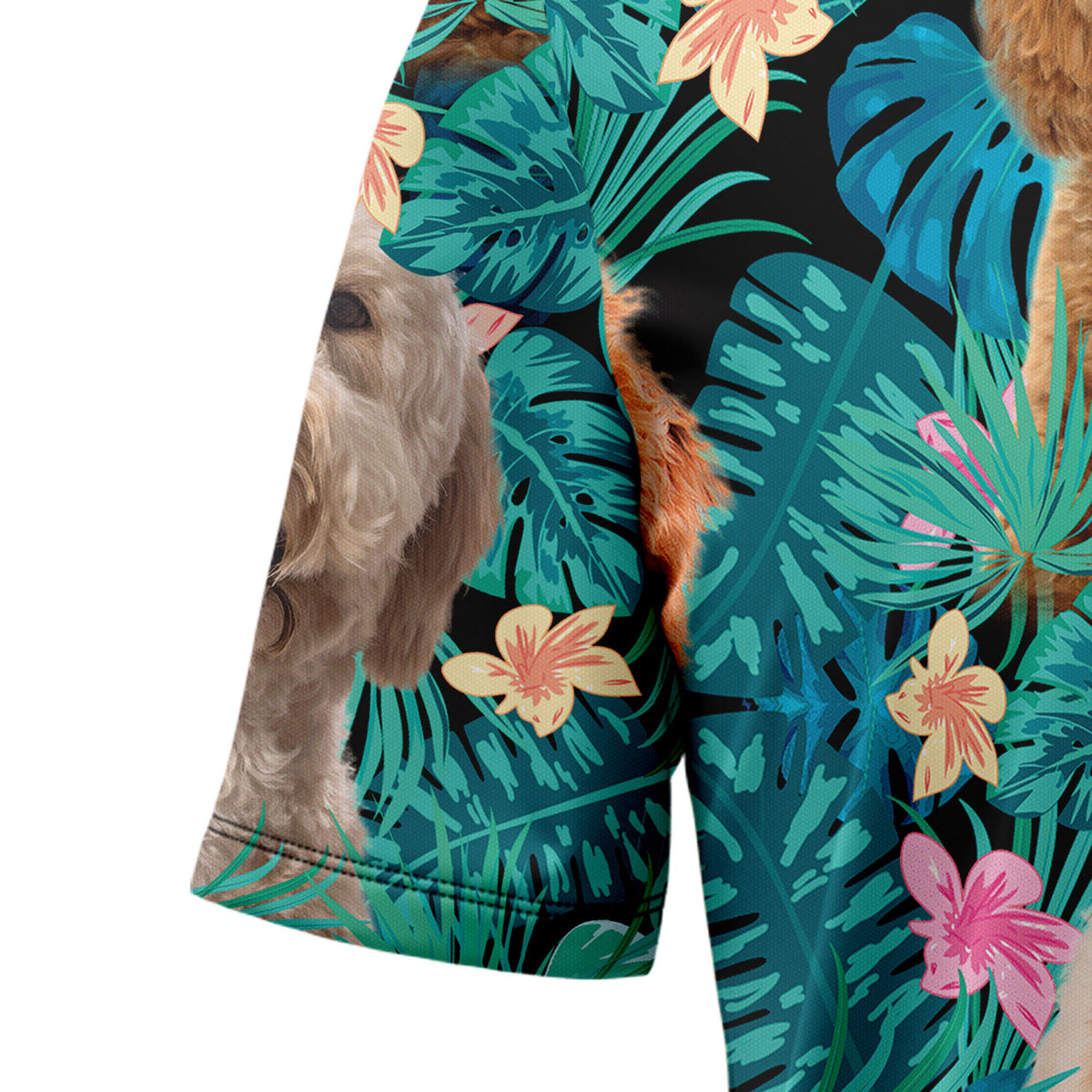 Goldendoodle Tropical T0207 Hawaiian Shirt