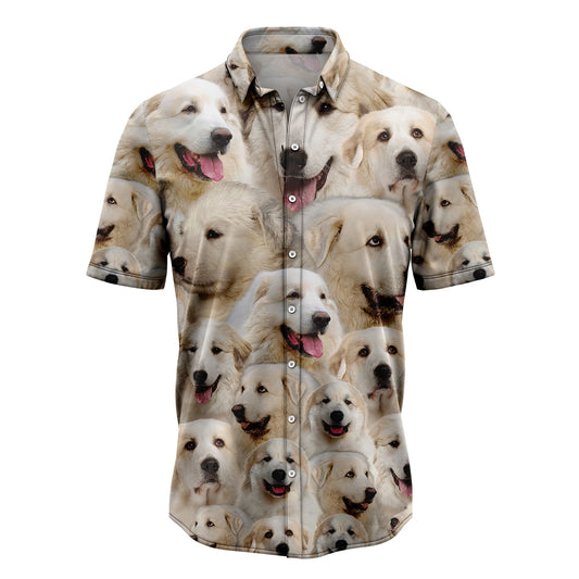 Great Pyrenees Awesome D0207 Hawaiian Shirt