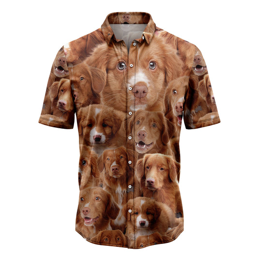 Nova Scotia Duck Tolling Retriever Awesome D0207 Hawaiian Shirt
