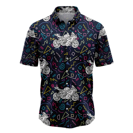 Amazing Motorcycles HT14715 Hawaiian Shirt