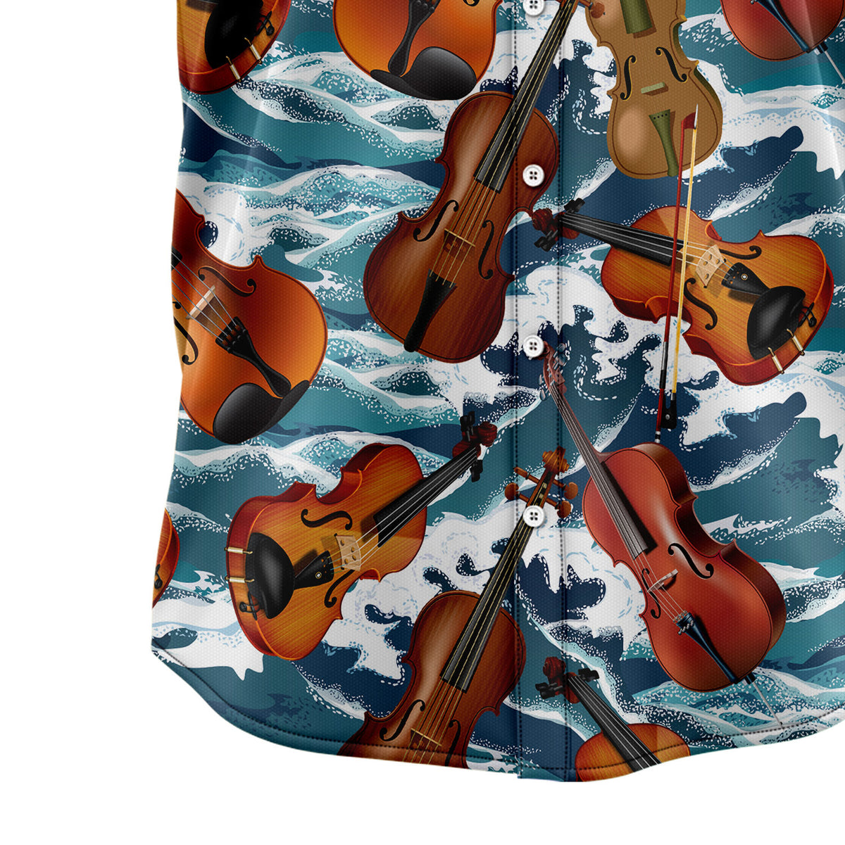 Violin For Summer G5710 Hawaiian Shirt