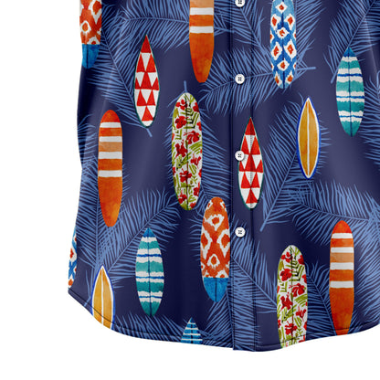 Tropical Surfboard G5701 Hawaiian Shirt
