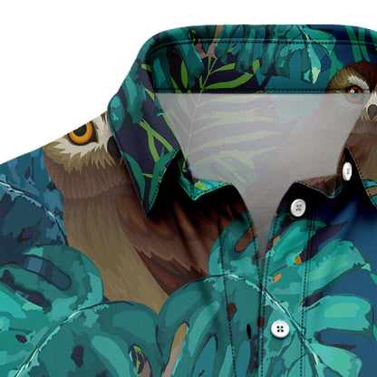 Tropical Owls H2767 Hawaiian Shirt