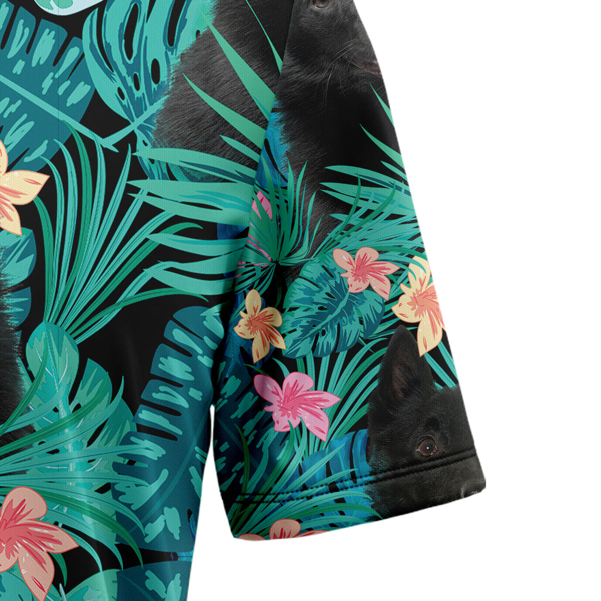 Schipperke Tropical T0307 Hawaiian Shirt