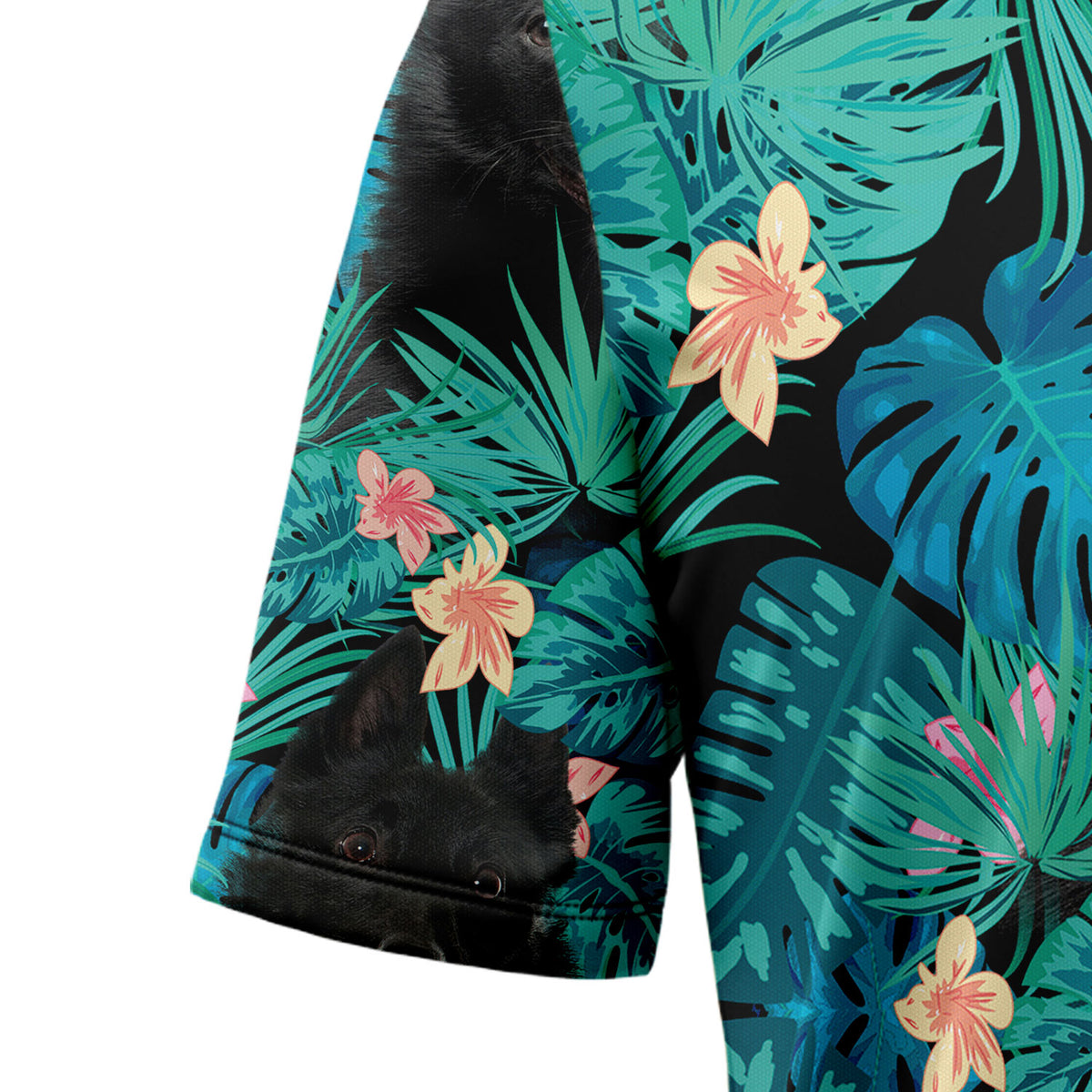 Schipperke Tropical T0307 Hawaiian Shirt