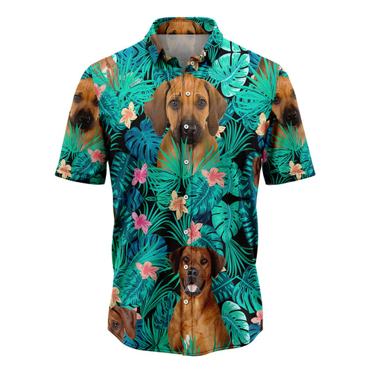 Rhodesian Ridgeback Tropical T0207 Hawaiian Shirt