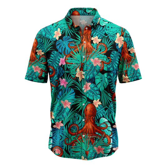 Octopus Tropical T0707 Hawaiian Shirt