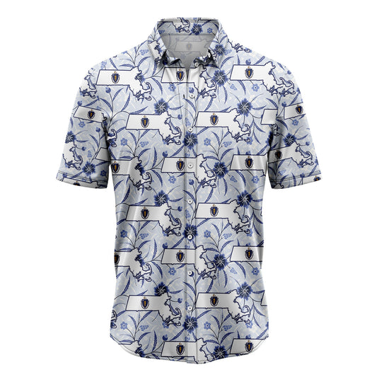 Massachusetts Mayflower H77012 Hawaiian Shirt