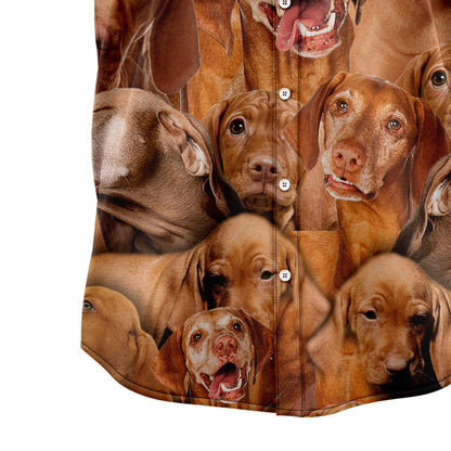 Vizsla Awesome D0207 Hawaiian Shirt