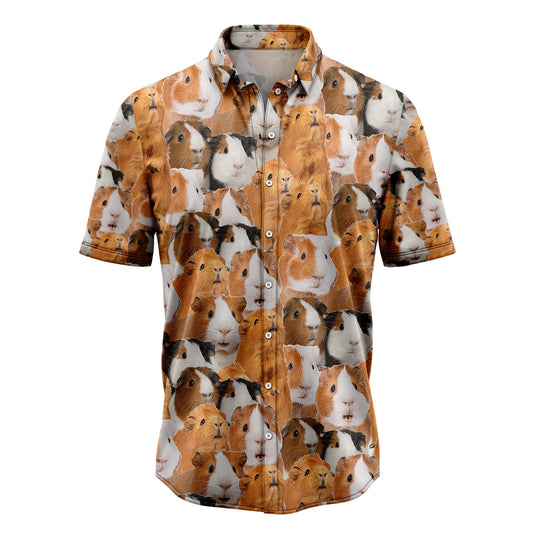 Guinea Pig Awesome D0307 Hawaiian Shirt