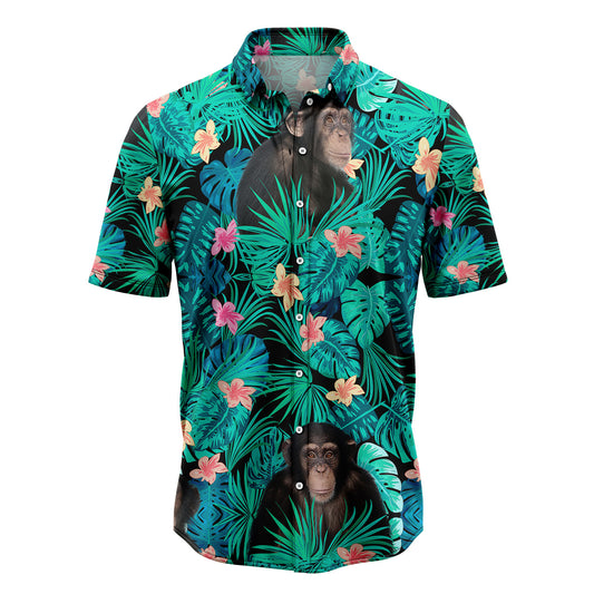 Chimpanzee Tropical T0707 Hawaiian Shirt