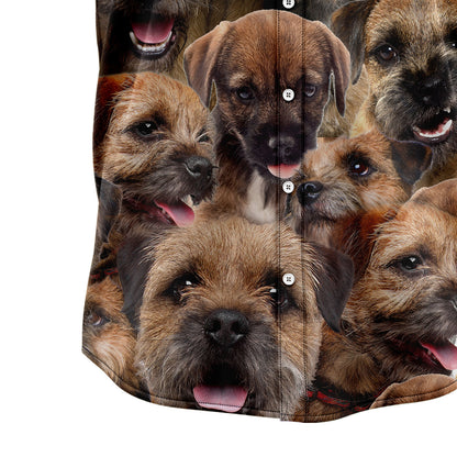 Border Terrier Awesome D0107 Hawaiian Shirt