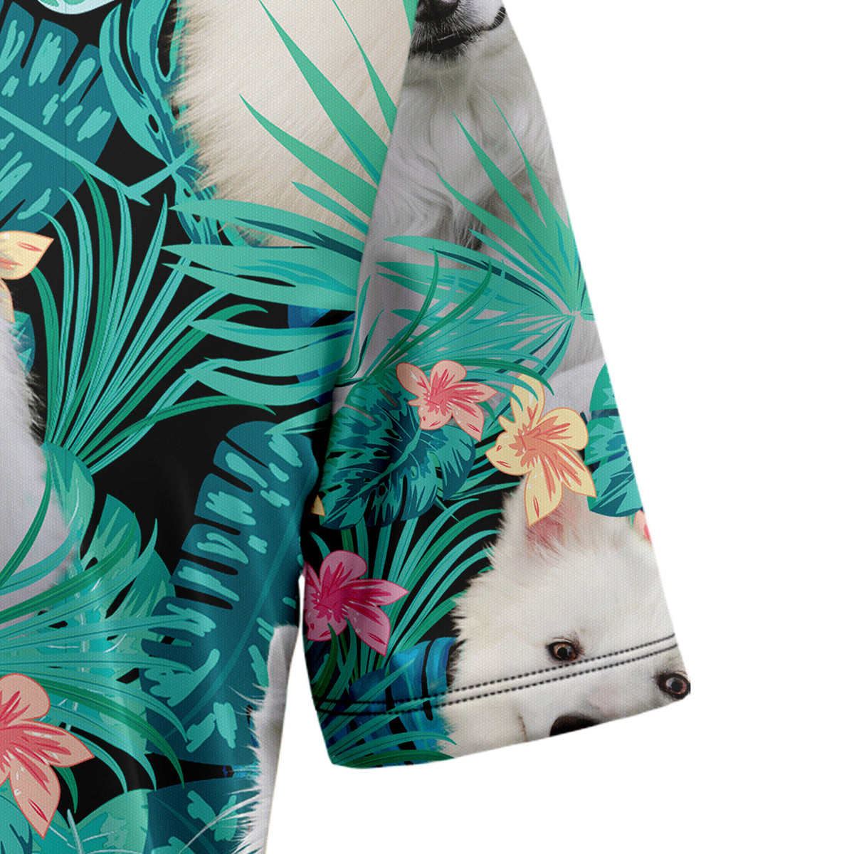 American Eskimo Dog Tropical T0307 Hawaiian Shirt