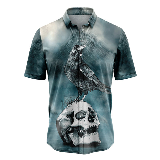 Raven Viking D3007 Hawaiian Shirt
