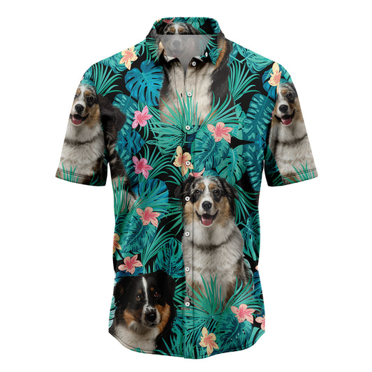 Australian Shepherd Tropical T0207 Hawaiian Shirt