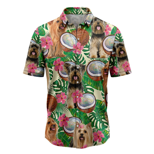 Yorkshire Terrier Tropical Coconut G5731 Hawaiian Shirt
